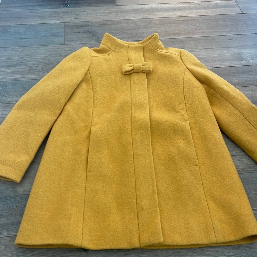Crew cuts wool bow jacket